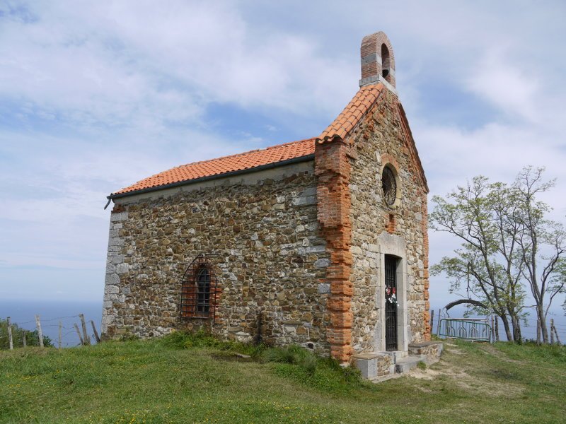 Santa Katalina ermita Deba aldean