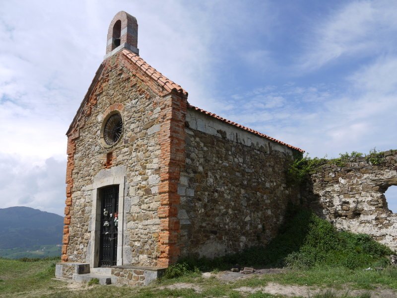 Santa Katalina ermita Deba aldean
