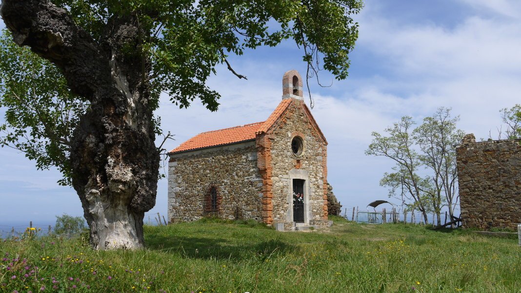 Santa Katalina ermita Deba aldean