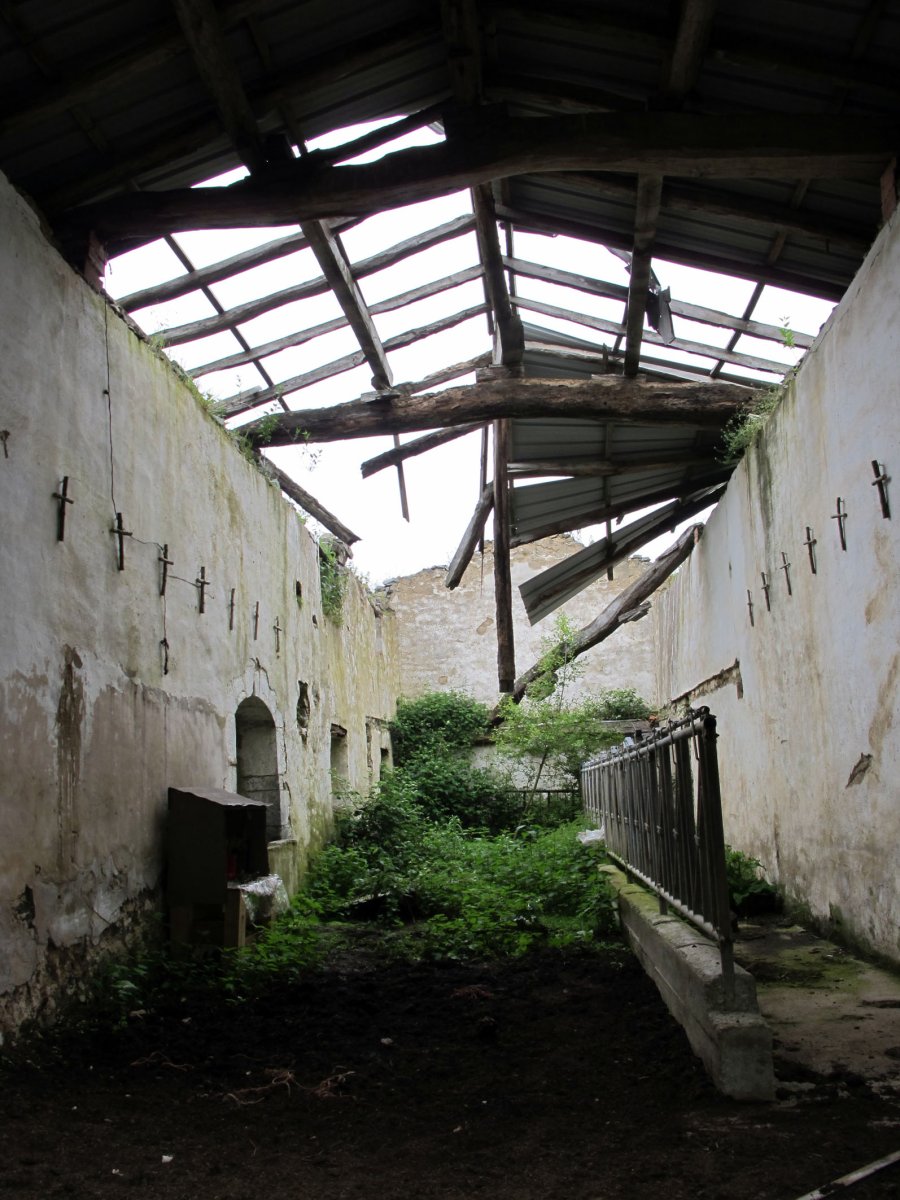 Santa Krutz ermita Huitzi inguruan