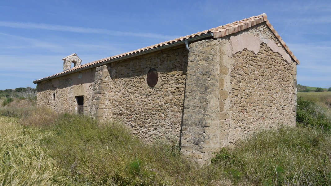 San Lorentzo ermita Obanos aldean