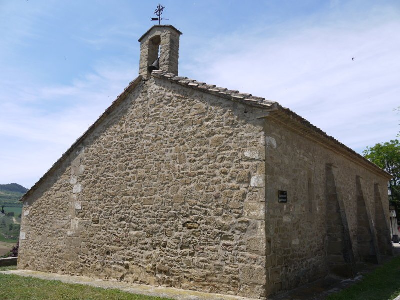 San Salbador baseliza Obanos aldean