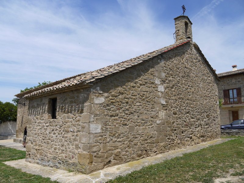 San Salbador baseliza Obanos aldean