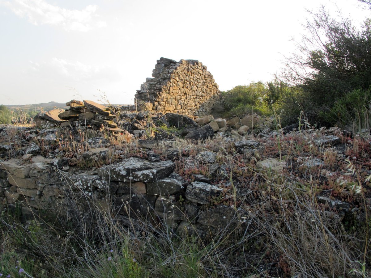 Santa Katalina ermitaren hondakinak