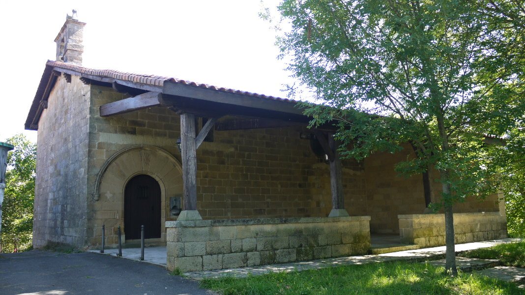 San Sebastian ermita Zarautz aldean