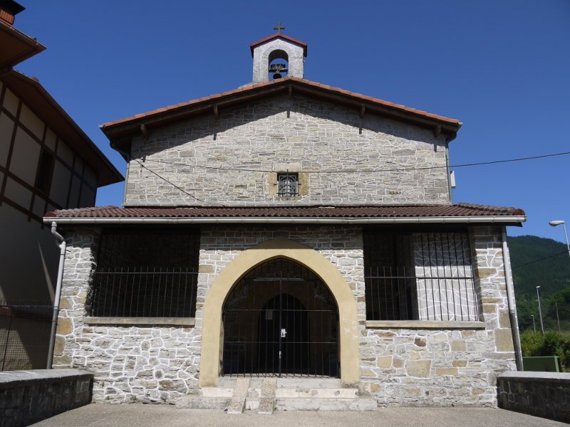 Sallobente ermita Zaldibar aldean