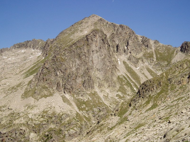 Tossal del Molar Gran, hegoaldetik ikusita