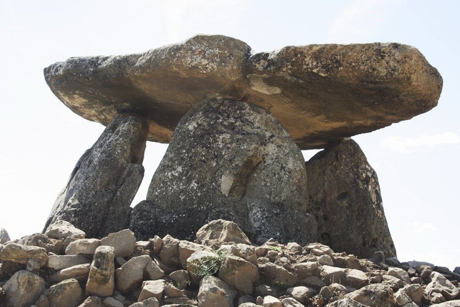 Excavación túmulo sorginaren Txabola