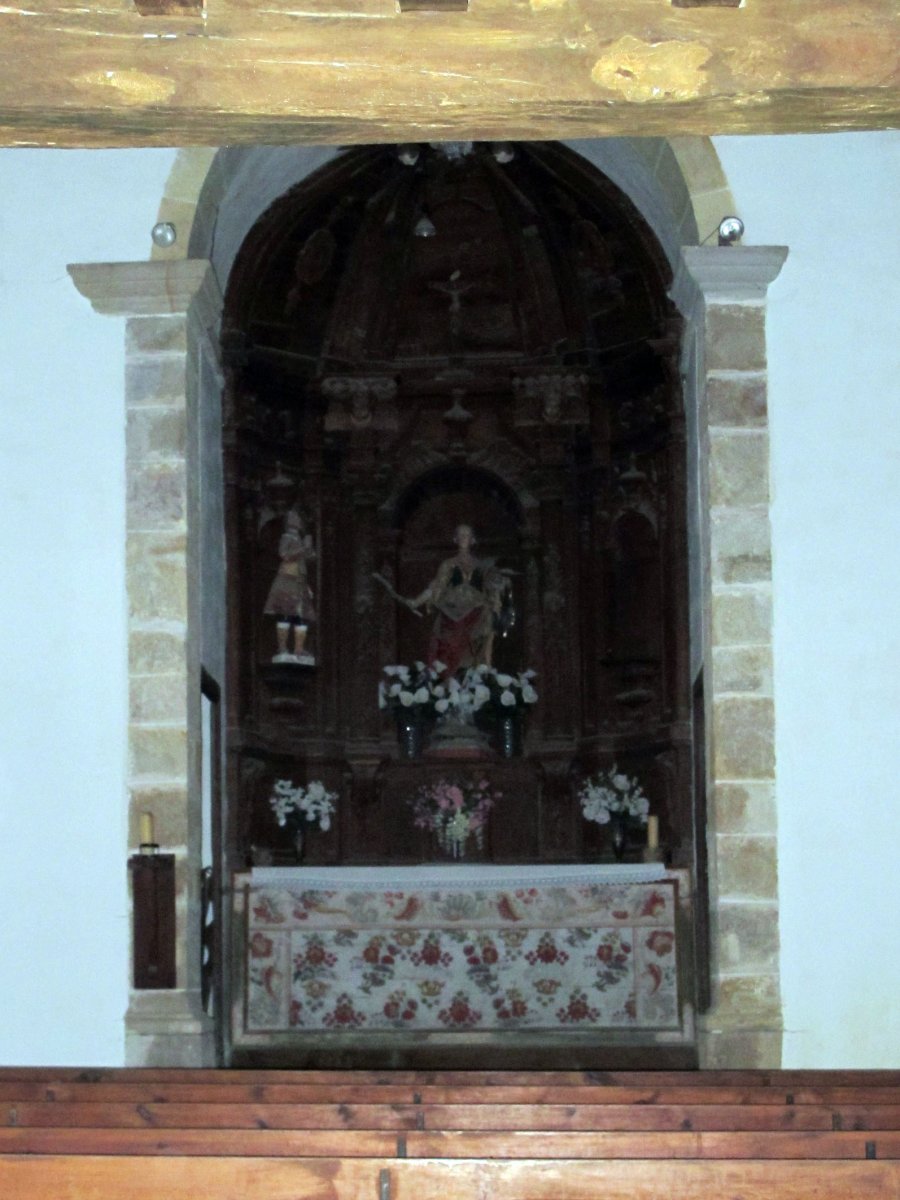 Santa Luzia ermita Marin Auzoan