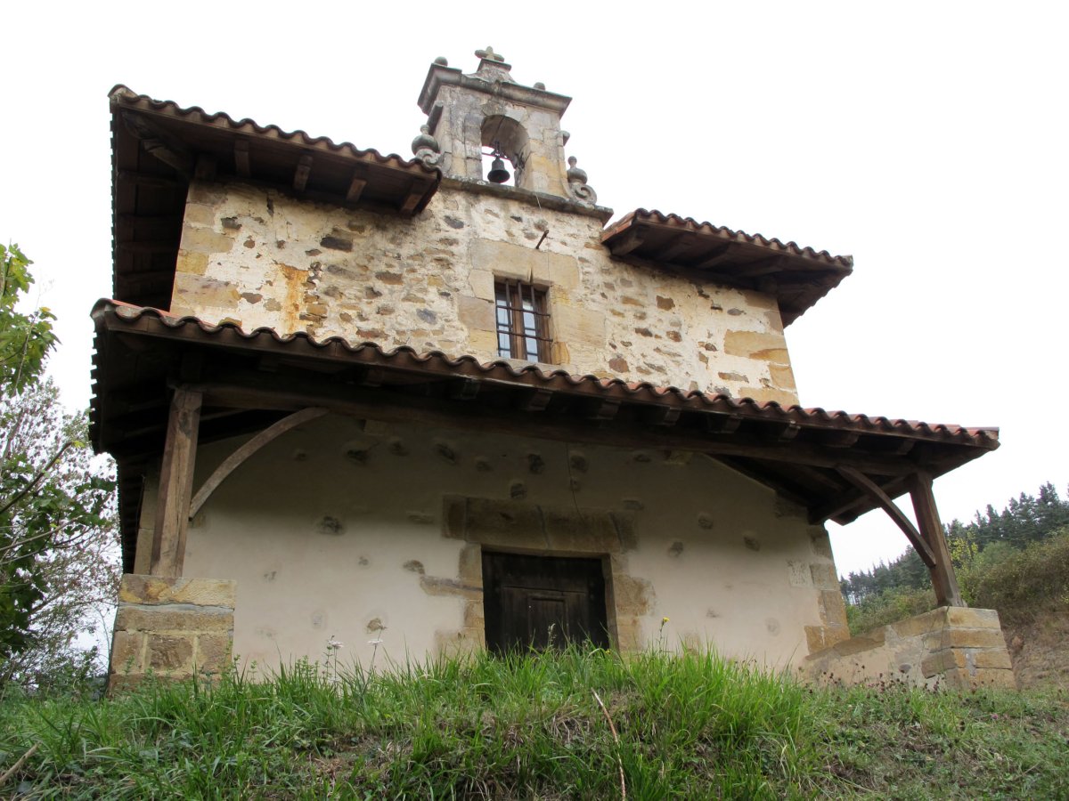 Santa Luzia ermita Marin Auzoan