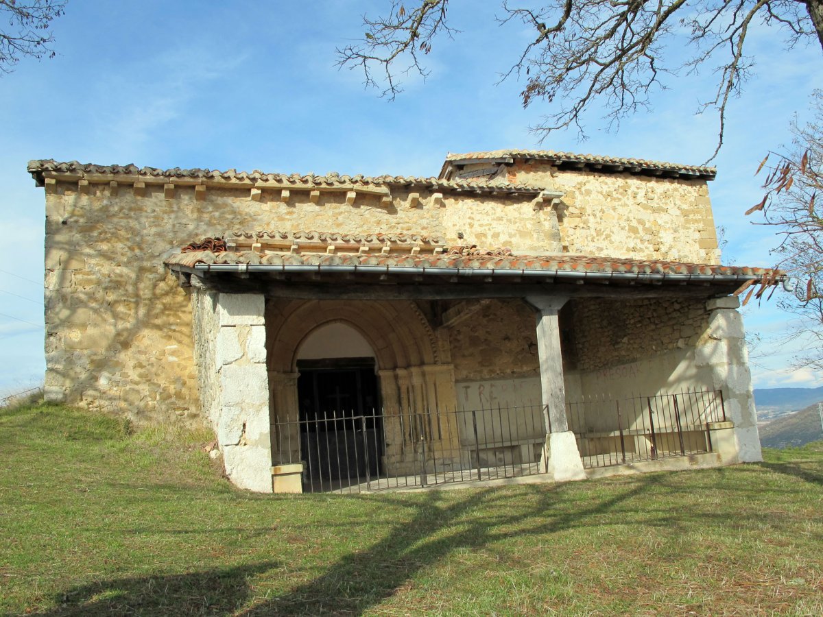 San Andres ermita Dordoniz aldean