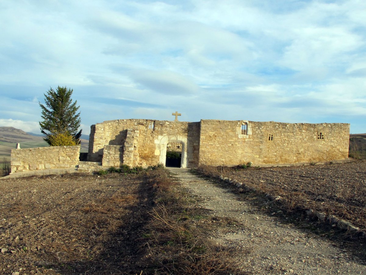 Nuestra señora del Campo ermitaren paretak Kutxon