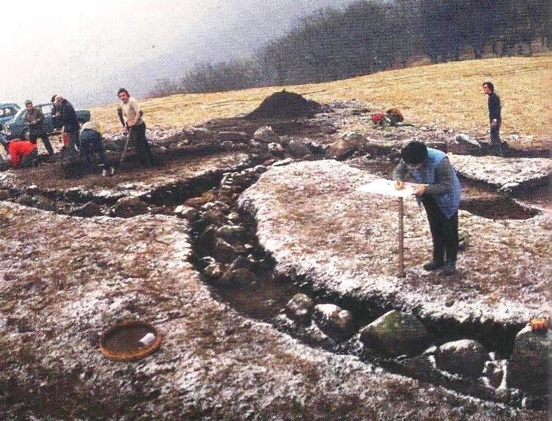 Pablo Areso, 1975eko indusketan.