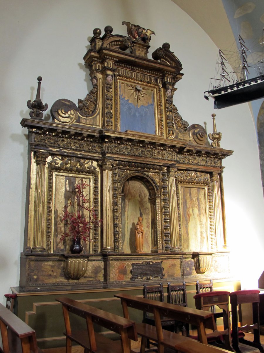 Guadalupeko Ama ermitaren barrua