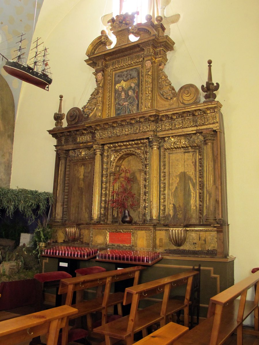 Guadalupeko Ama ermitaren barrua