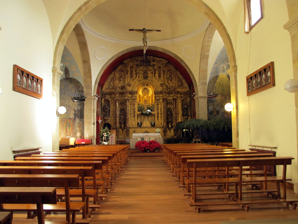 Guadalupeko Ama ermitaren barrua