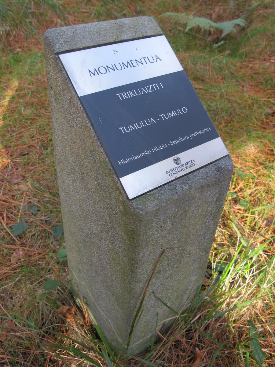 Trikuaizti I tumulua