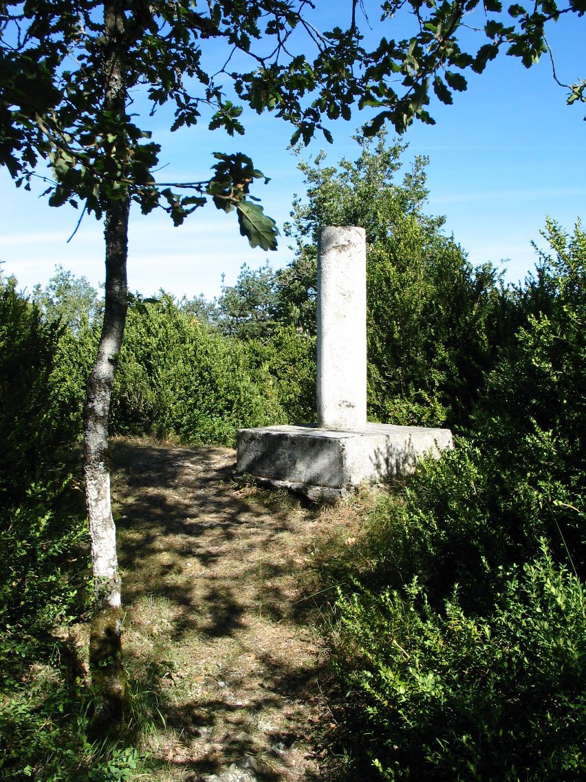 Erpin geodesikoa Elixato gainean, ezpel artean