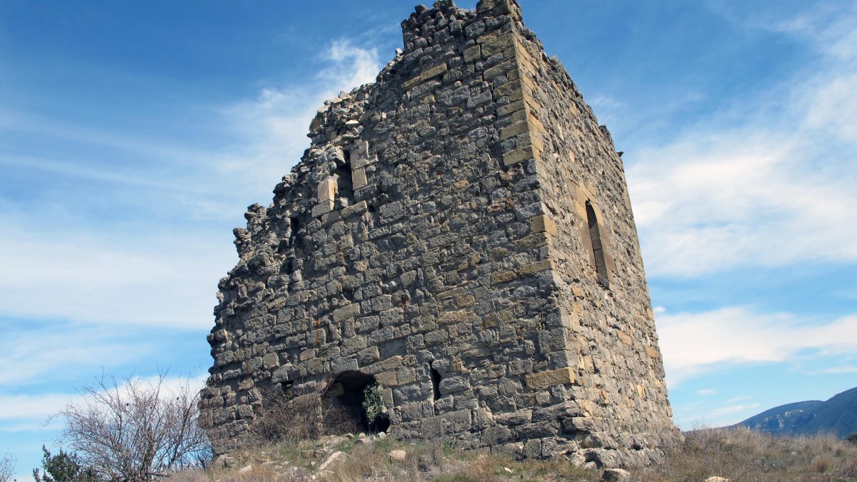 San Gregorio ermitaten hondakinak