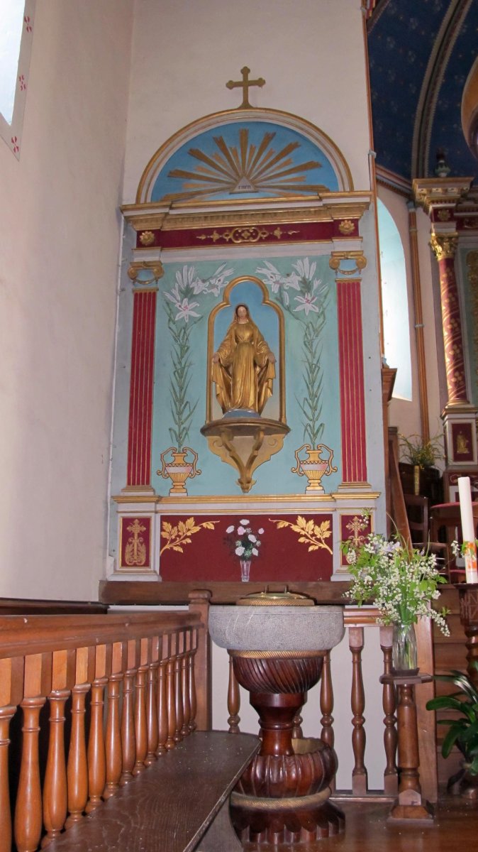 Notre Dame eliza, barrua