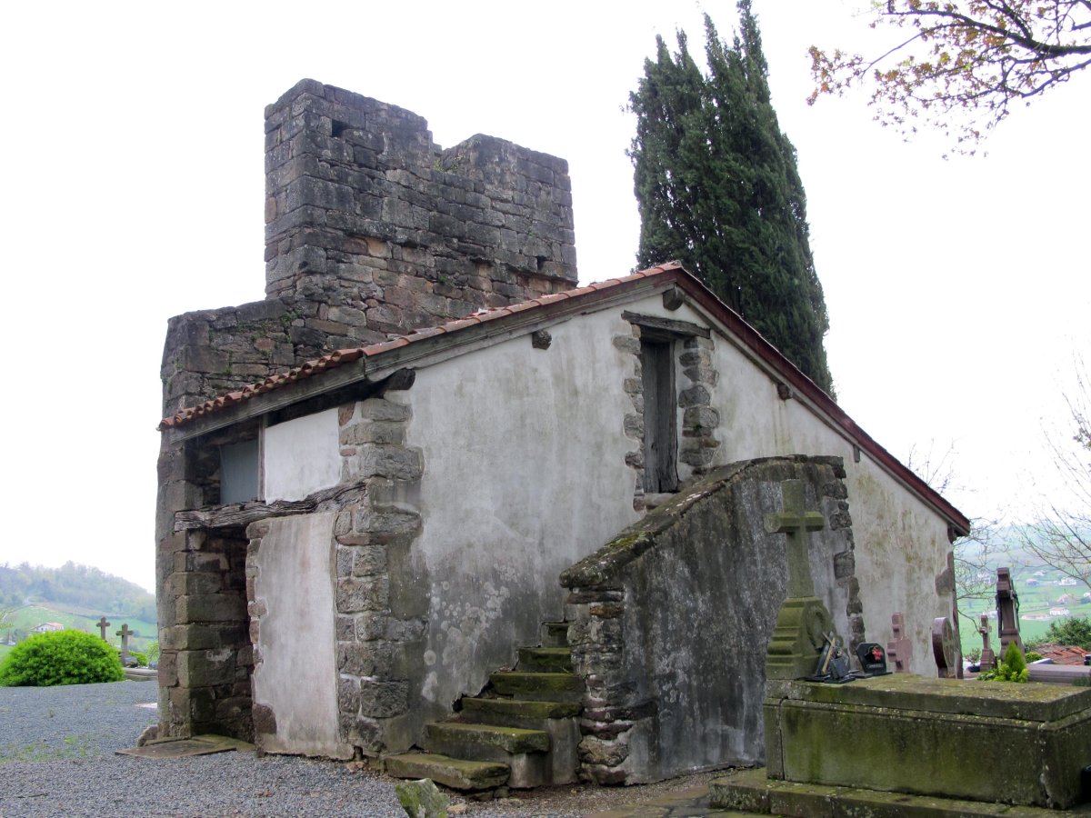 San Bizente ermitaren atzealdea