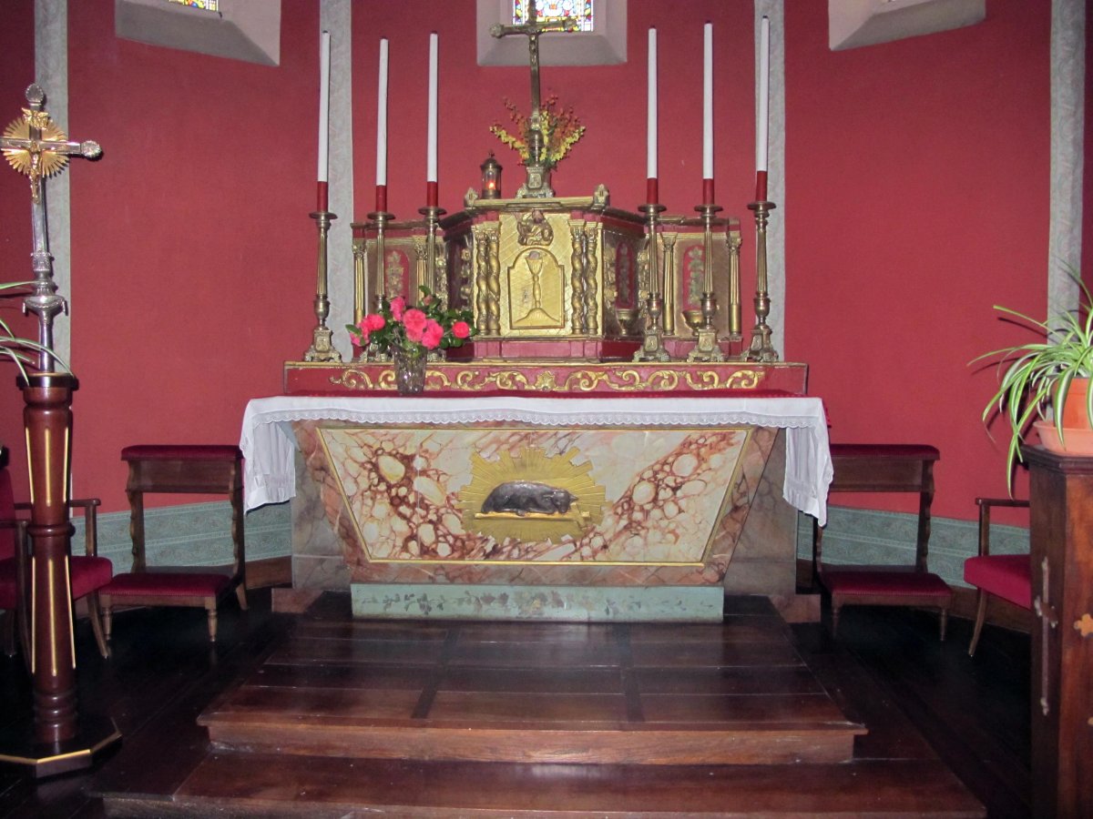 San Bizente eliza, barrua