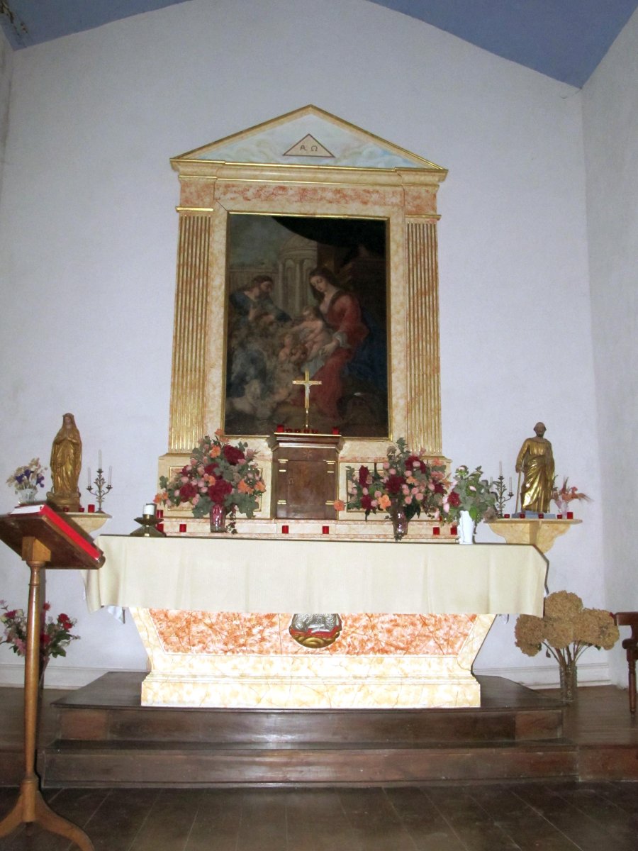 Urdozko ermita, barrua