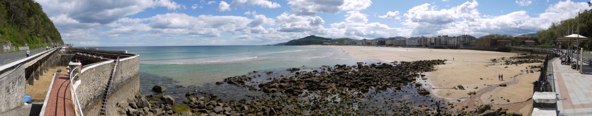 Hondartza kaitik ikusita