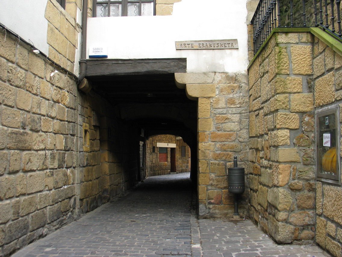 Donibaneko kale nagusiko pasabidea