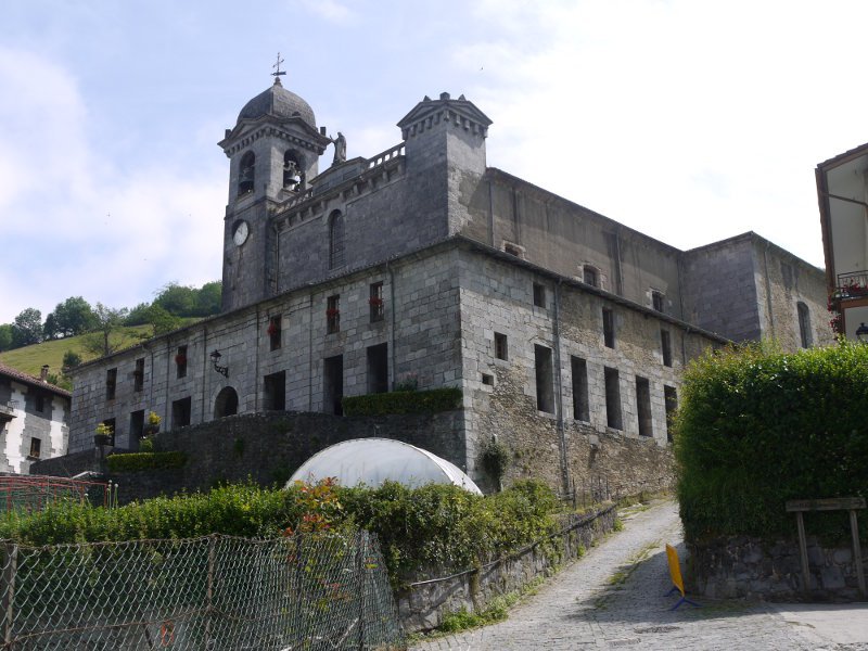 San Migel eliza, Leitza.