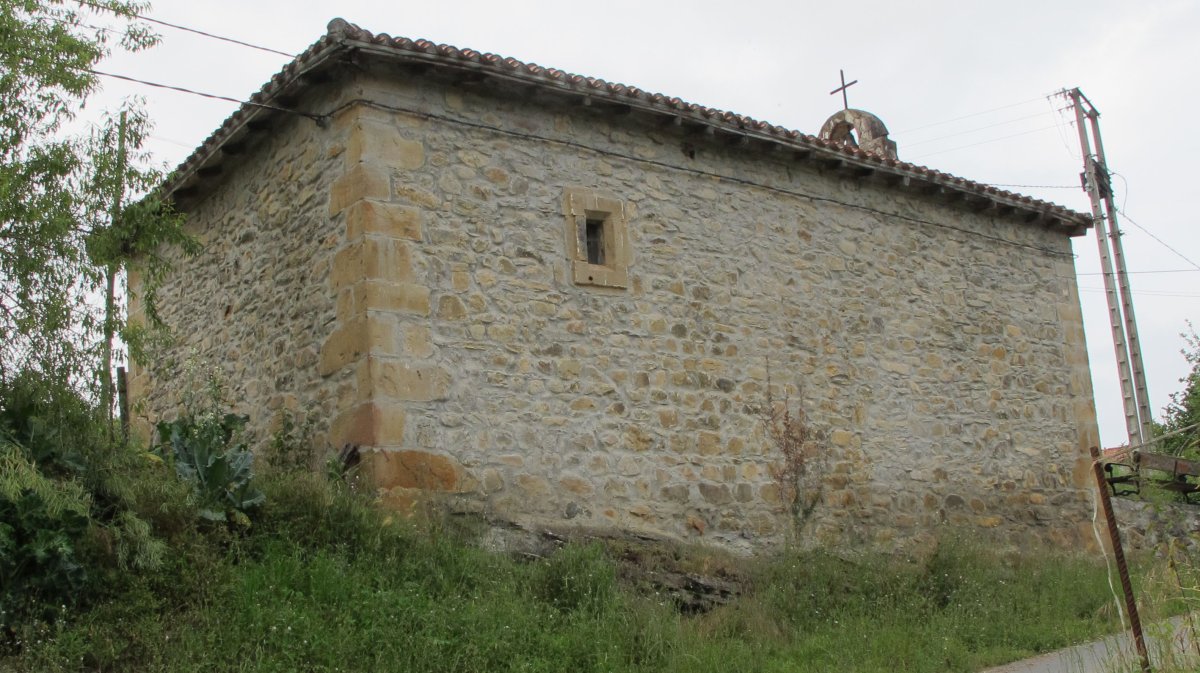 Aingeru Guardakoa ermita Los Lombanos auzoan