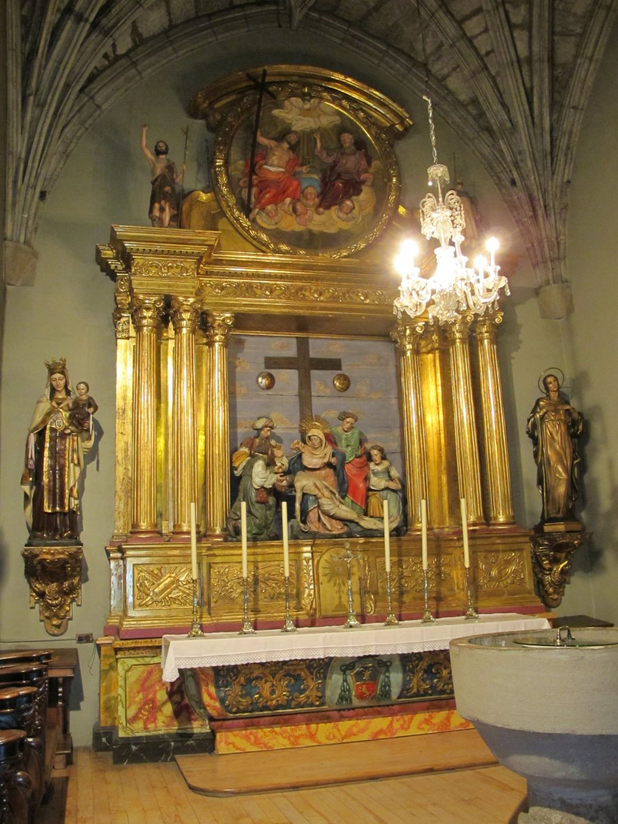 Santa Maria la Real eliza, Zangoza