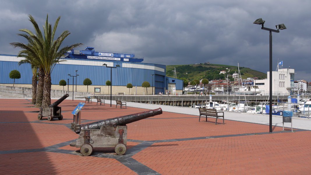 Kirol portuaren inguruak, Zumaia.