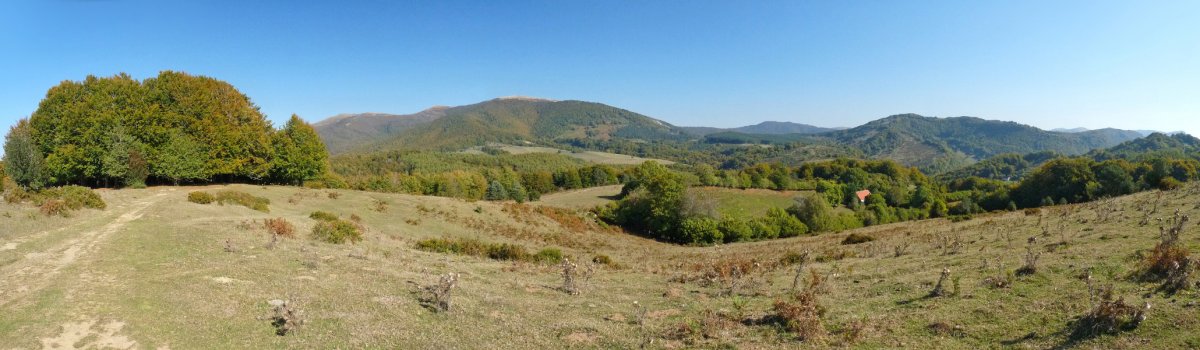 Panorama Irupagoetako bizkarretik