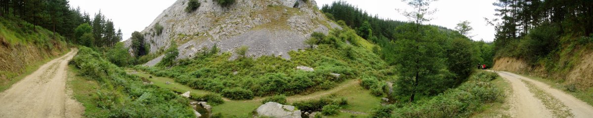 Abaro tunelaren gainaldea