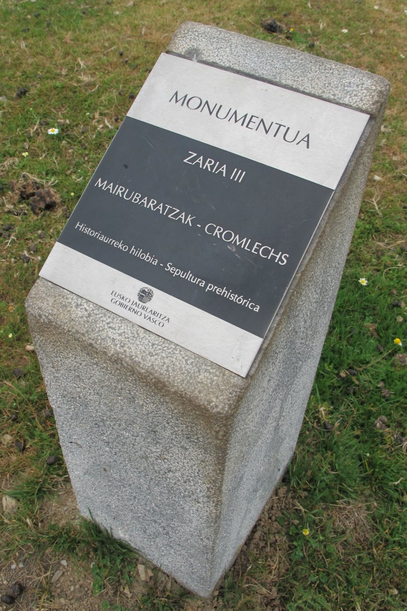 Zaria III harrespila, Oiartzun