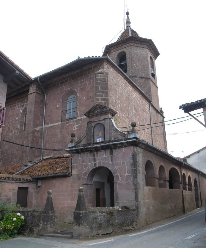 San Pedro eliza, Erratzu