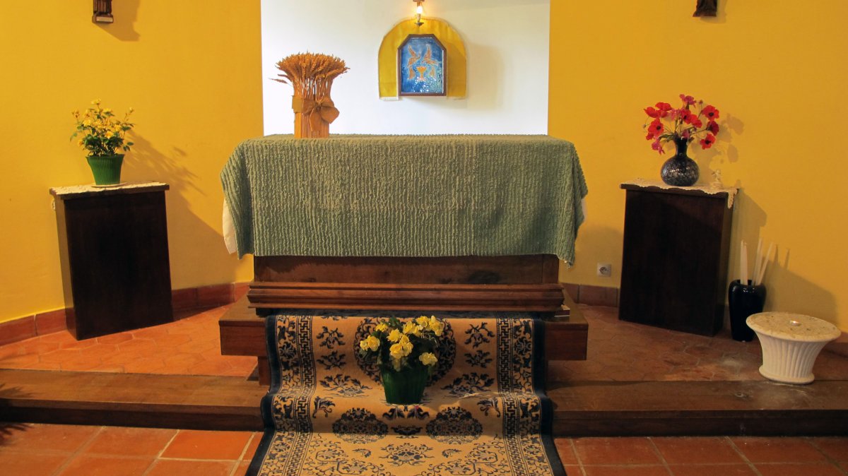 Arcadie etxadiko ermita, Angelu