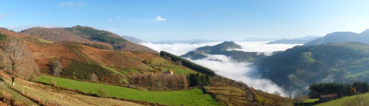 Malerrekako paisaiak Lexarburuko bidetik