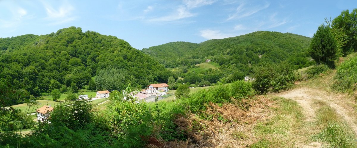 Ola auzoa, Arrizorrotzeko bidetik