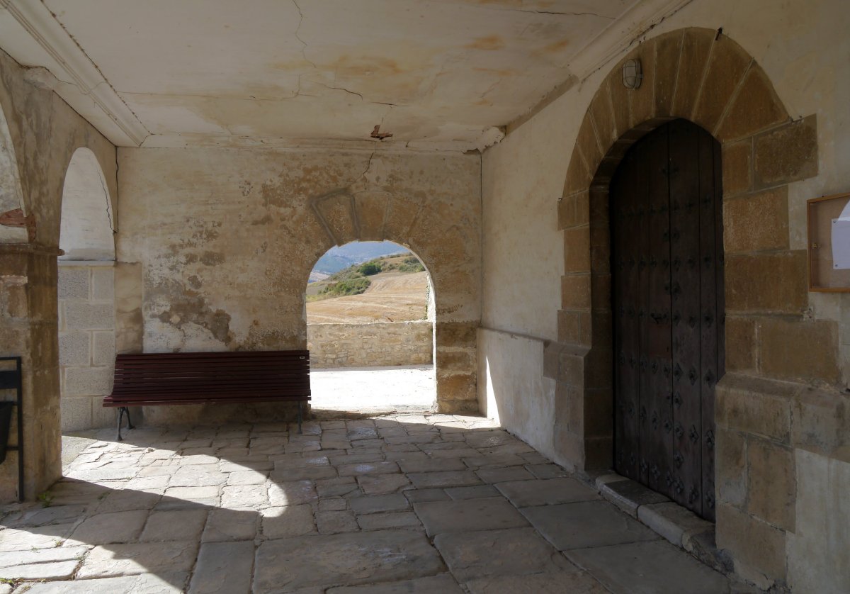 San Esteban eliza, Iltzarbe