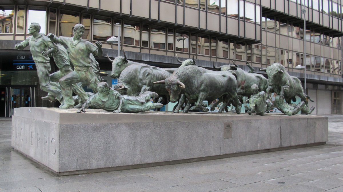 Monumento al encierro, Iruñea