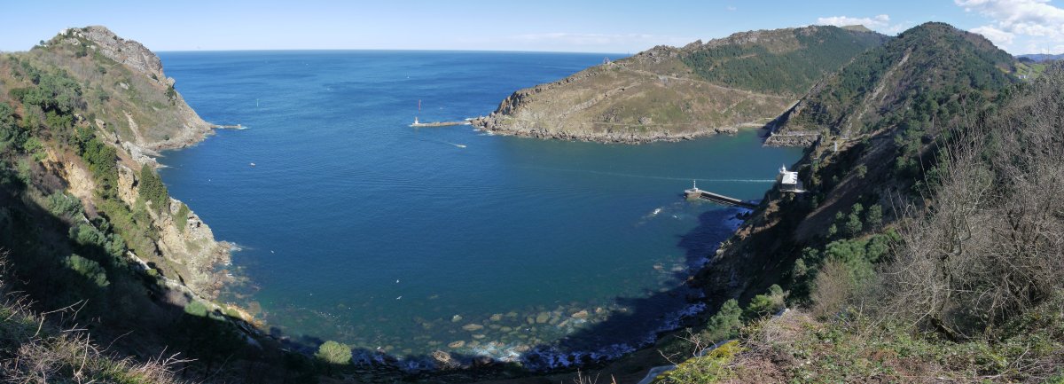 Pasaiako portuaren sarrera, Faroko bidetik