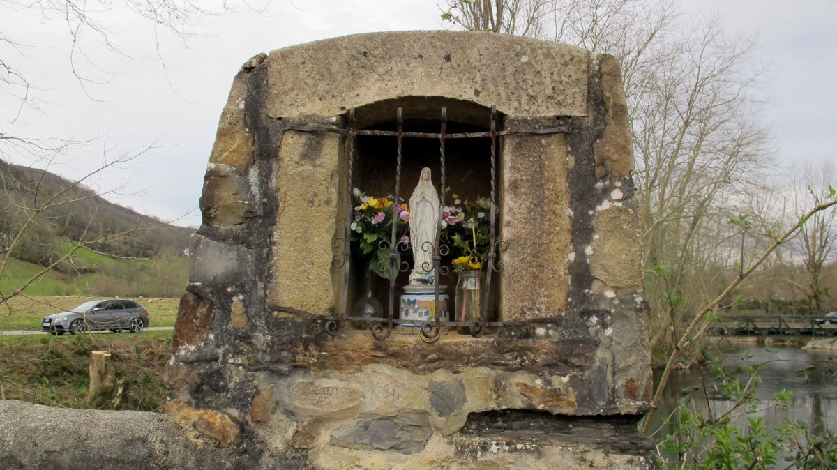 XVII, en mendeko otoitz lekua zubiaren gainean, Ibarrun-Senpere