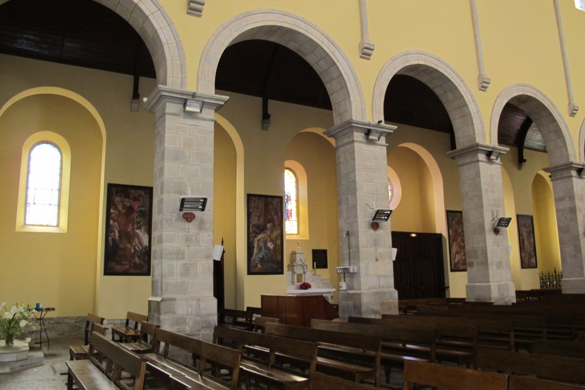 Saint Jacques eliza, Bidaxune