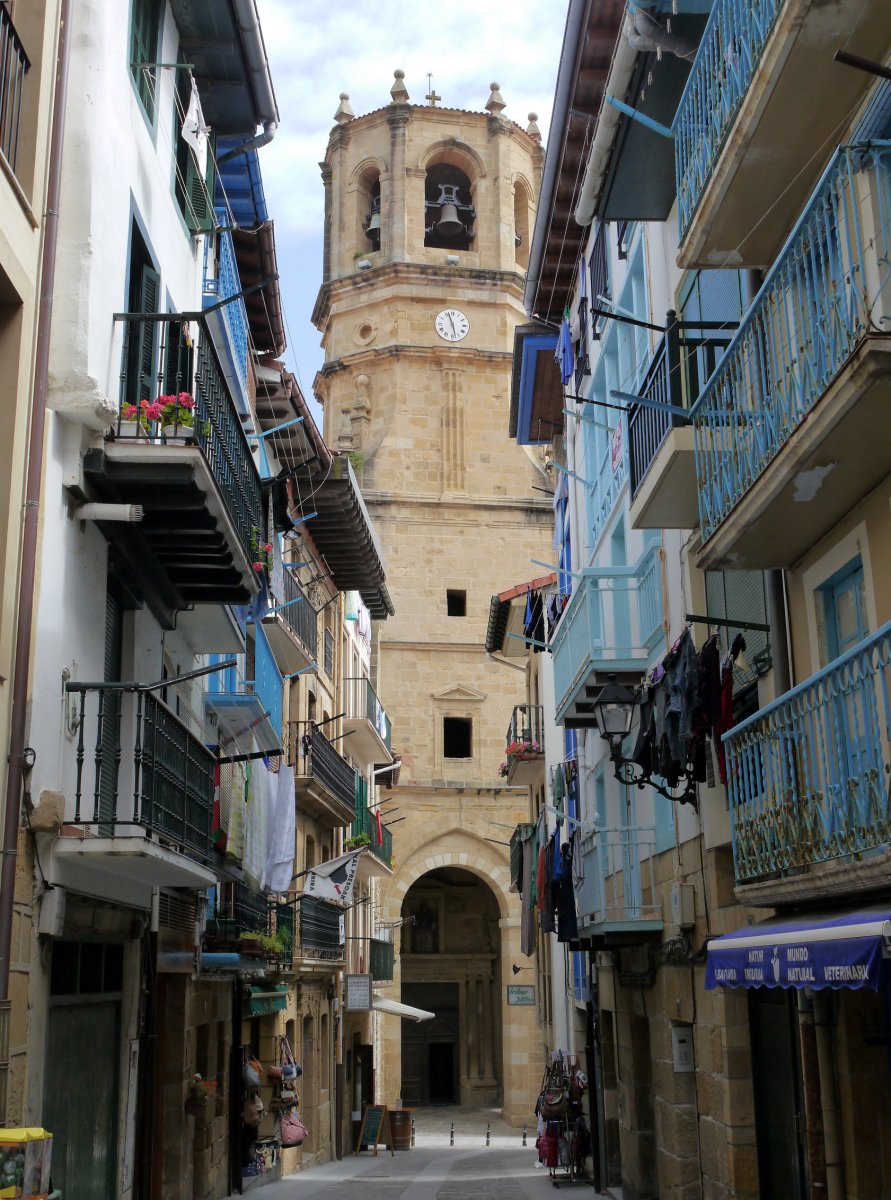 Salbador Deuna eliza, Getaria