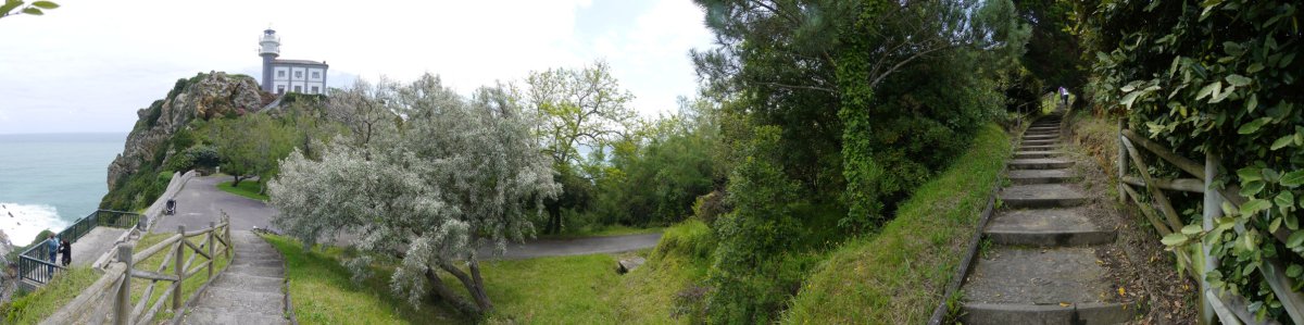 San Anton mendiko panoramika, Getaria