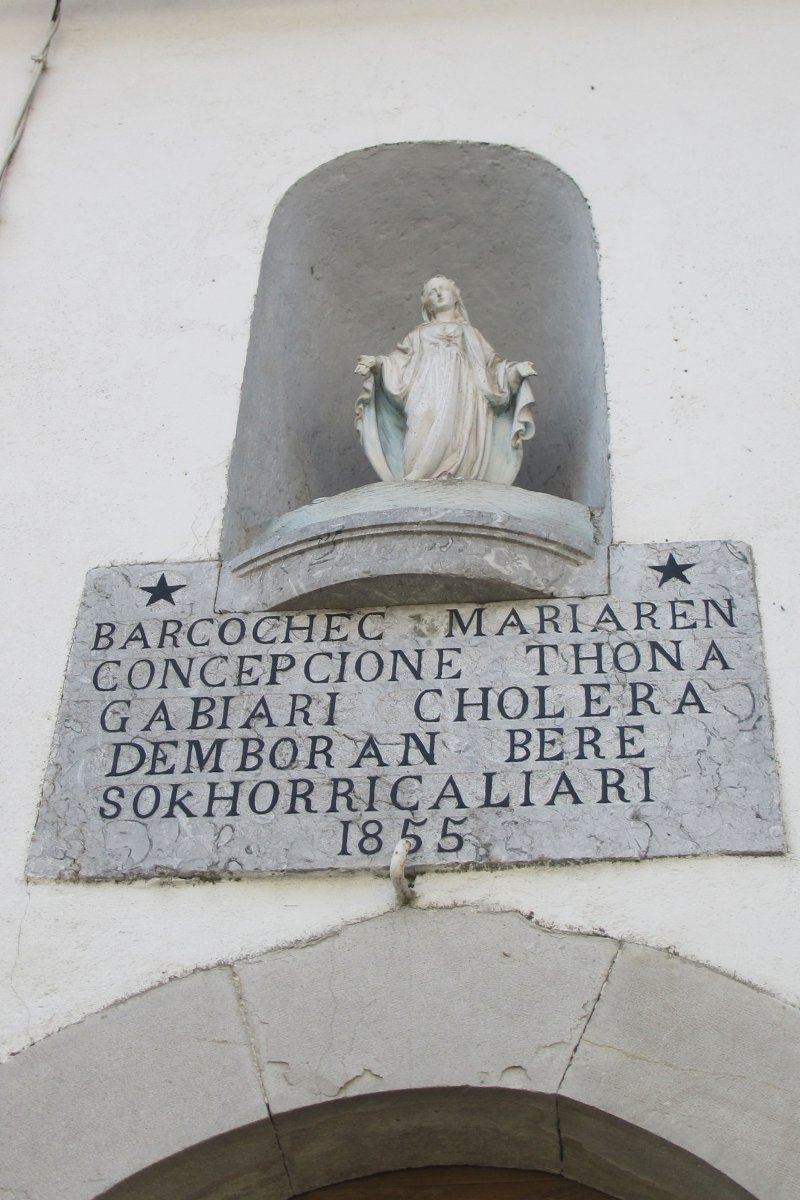 Santa Maria ermita, Barkoxe