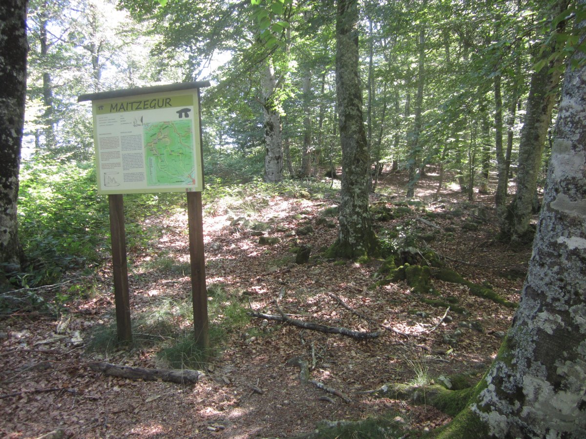 Dólmen Maitzegur  (Maitzur)     (Julio  2013)