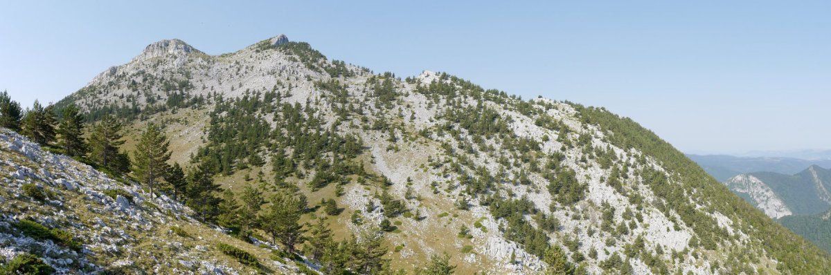 Ezkaurre Txiki Belabarzeko igoeratik ikusita